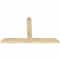 Ekena Millwork Portland Rough Sawn Timber Gable Bracket, Douglas Fir, 48"W x 30"H x 2"D x 4"F, 15/12 Pitch GBW048X30X0204POR00RDF - alternate 5